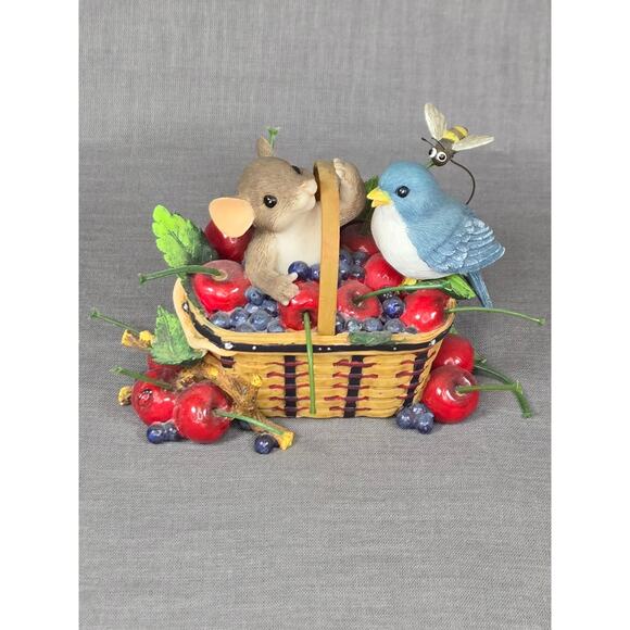 Charming Tails x Longaberger Exclusive "You're the Best Friend I Ever Picked" - Picture 1 of 3